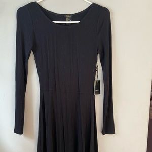 New With Tags!! Forever 21 Black Skater Dress!!